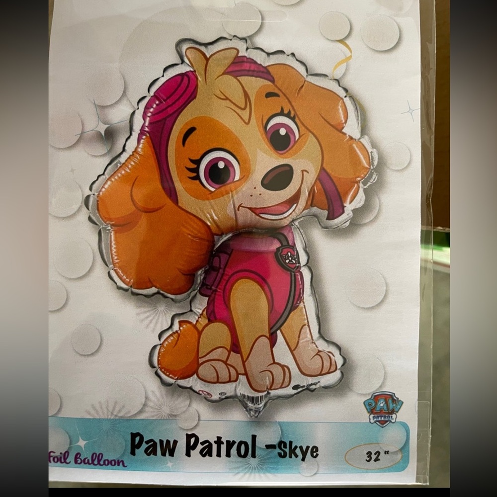 Paw patrol balloons